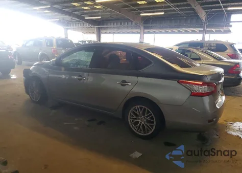 2014 Nissan Sentra S из США, поврежденный, VIN 3N1AB7APXEY231636